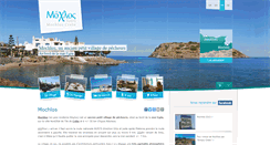 Desktop Screenshot of mochlos.eu